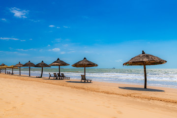 Summer coastal beach view in Zhanjiang, Guangdong Province, China