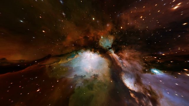 Warp Drive Achieving Light Speed Travel Concept Art Animation 01