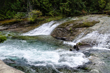 Downriver at Nymph Falls