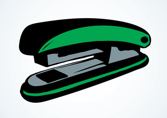 Stapler. Vector drawing