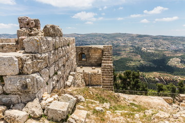 Ajloun Castle (Qalʻat ar-Rabad), is a 12th-century Muslim castle situated in northwestern Jordan. It was built by the Ayyubids in the 12th century and enlarged by the Mamluks in the 13th.