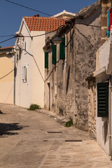 Fototapeta na wymiar Houses of Primosten, Croatia