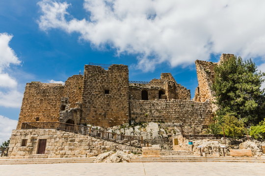 Ajloun Castle (Qalʻat ar-Rabad), is a 12th-century Muslim castle situated in northwestern Jordan. It was built by the Ayyubids in the 12th century and enlarged by the Mamluks in the 13th.