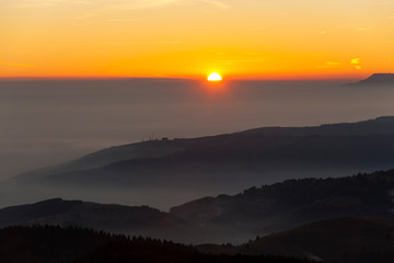 Mount Grappa in Italy