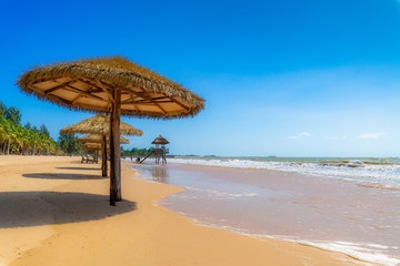Summer coastal beach view in Zhanjiang, Guangdong Province, China