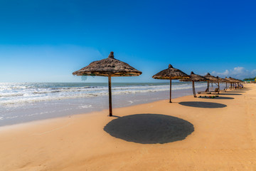 Summer coastal beach view in Zhanjiang, Guangdong Province, China