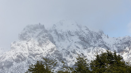 Obraz premium Góry zimą