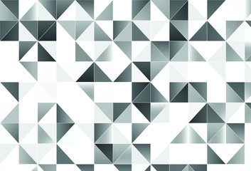 grey vector background with polygonal style. Triangles on abstract background with colorful gradient. Pattern for websites.