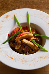 Sauteed Chicken Breast with Vegetables