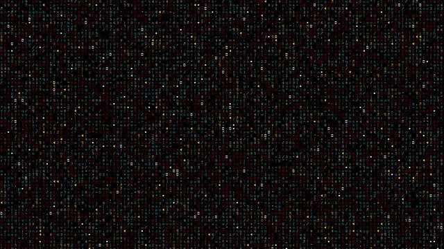 Program code moving on a computer screen. Loopable. . More options in my portfolio.