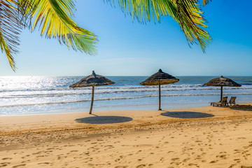 Summer coastal beach view in Zhanjiang, Guangdong Province, China