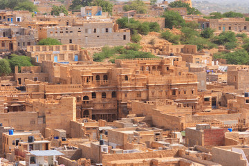 Jaisalmer,India.9,2007;Different Parts of Golden Fort of Jaisalmer