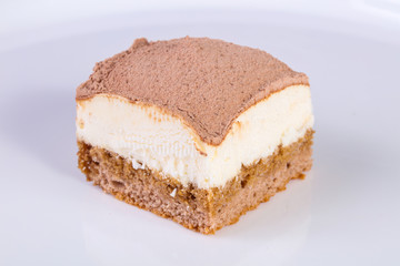 Cake with cream