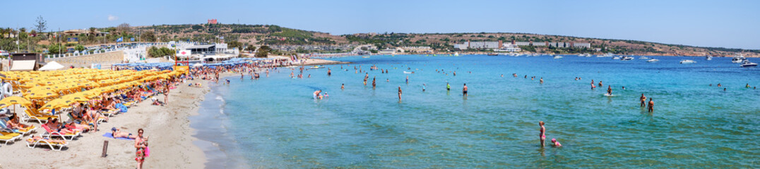 Mellieha beach Bay