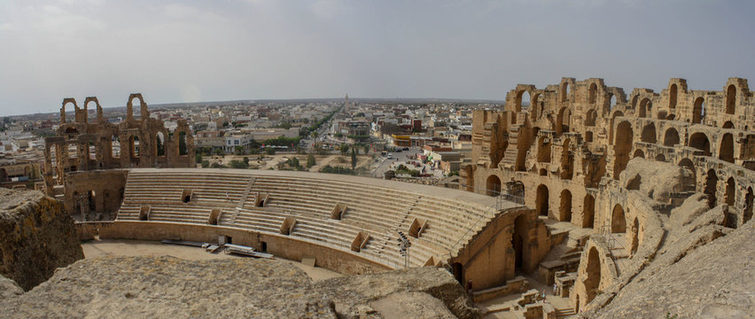 Amphitheatre of El Jem Tunisia