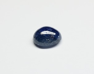 Sapphire cabochon cut gemstone