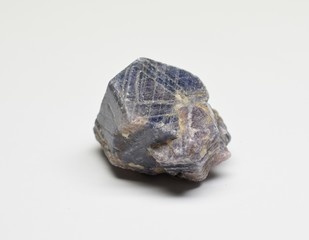 Sapphire raw gemstone crystal