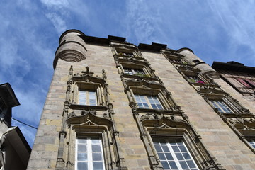 Cloître, cathédrale, Tulle, centre ville