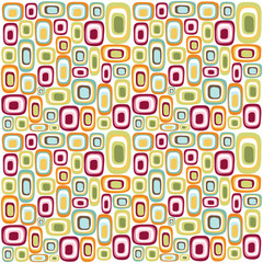 Hand drawn seamless vintage pattern