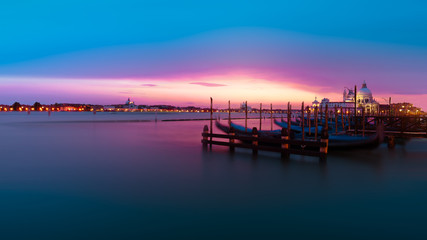 Nightfall in Venice