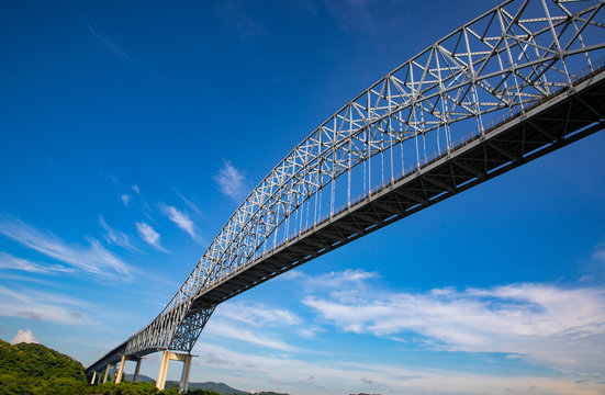 The bridge of the americas is a road bridge which spans the pacific entrance to the panama canal