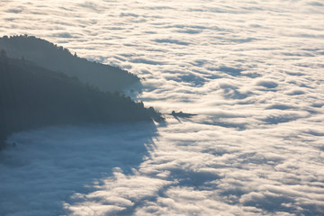Beautiful Protected area of Kintrishi and Resort Gomismta. Amazing nature in mountain Georgia.