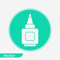 Glue vector icon sign symbol