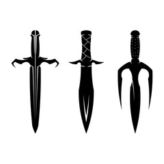 Cross swords icon flat. Simple vector symbol and bonus icon