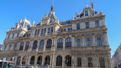 Fototapeta premium Lyon, France, Gothic architecture and amazing views