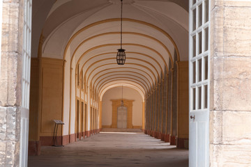 corridor in bilding