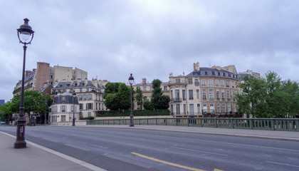 Fototapeta na wymiar Paris, capital of France. Amazing architecture of the city center