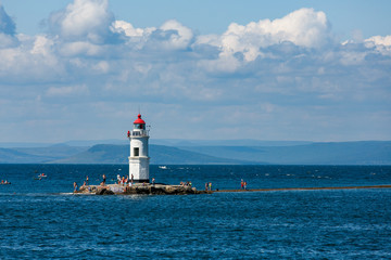 Tokarevsky lighthouse is one of the oldest lighthouses of the Far Eastern seas and Peter the Great Bay in Vladivostok. Built in 1876.