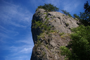 rocks in the mountains