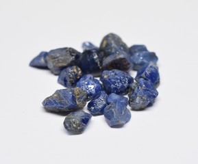Sapphire natural raw gemstones