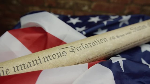 Declaration of independence United States of America Document History