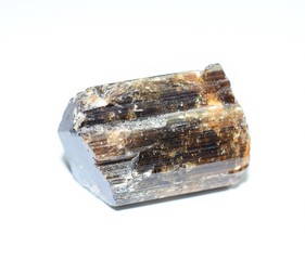 Tourmaline raw gemstone crystal