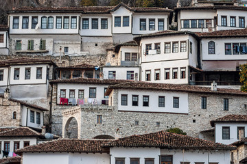 Fototapeta premium View of the old town of Berat.