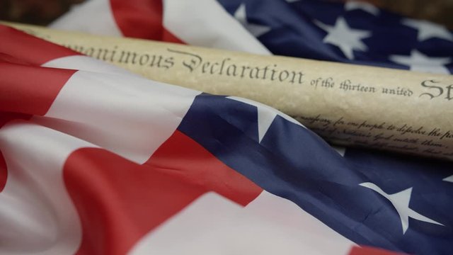 Declaration of independence United States of America Document History
