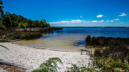 view of the beach