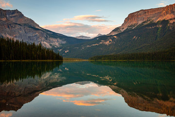  Golden hour at Emerald Lake