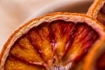 blood orange dried detail