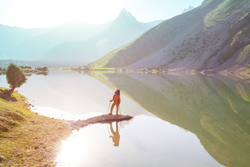 Fann mountains lake