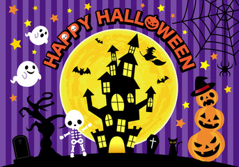 HAPPY HALLOWEEN壁紙(主線なし)