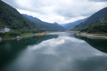 Fototapeta na wymiar 日本　秩父の浦山ダム
