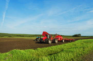 Obraz premium special equipment for harvesting