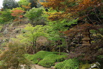 日本　秩父札所の風景