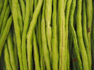 Yardlong green beans
