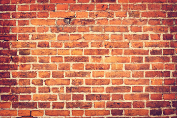 An old brick wall. Background for the photo. Background of stone wall texture photo.