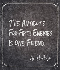 fifty enemies Aristotle
