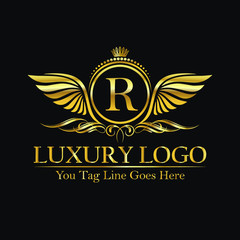 Luxury Logo - Luxury wing logo